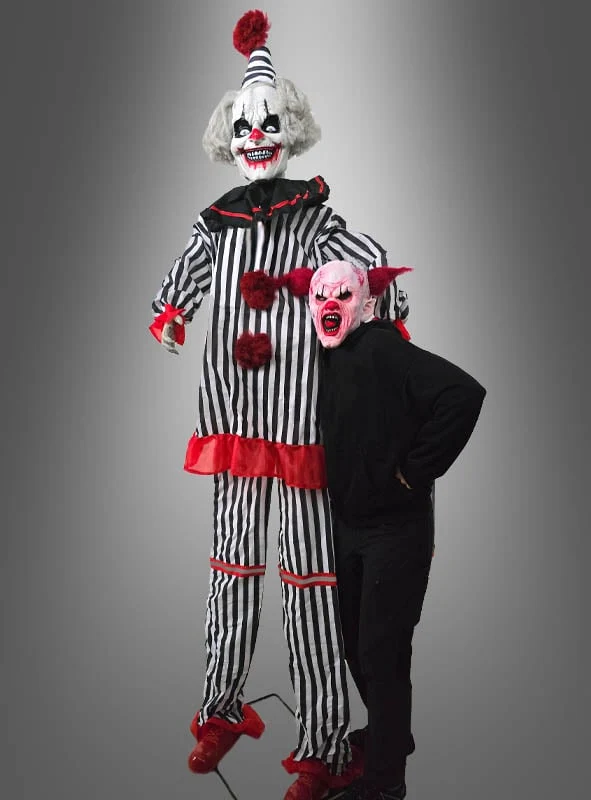 Hochfahrender Horror Clown 260-300cm Animatronics