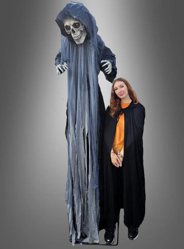 Animiertes Halloween Skelett 255cm Deko