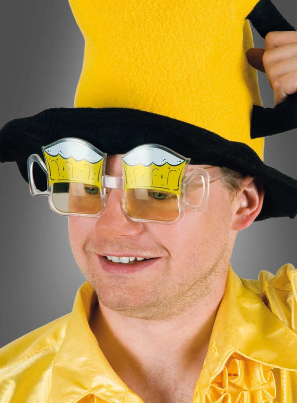 Partybrille Bierkrug Stil Anton