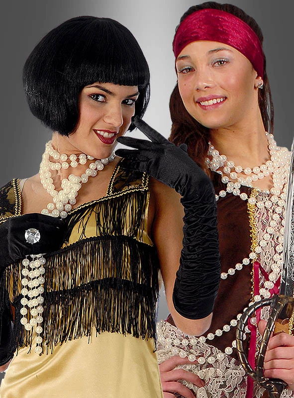 Deluxe Perlenkette Modeschmuck