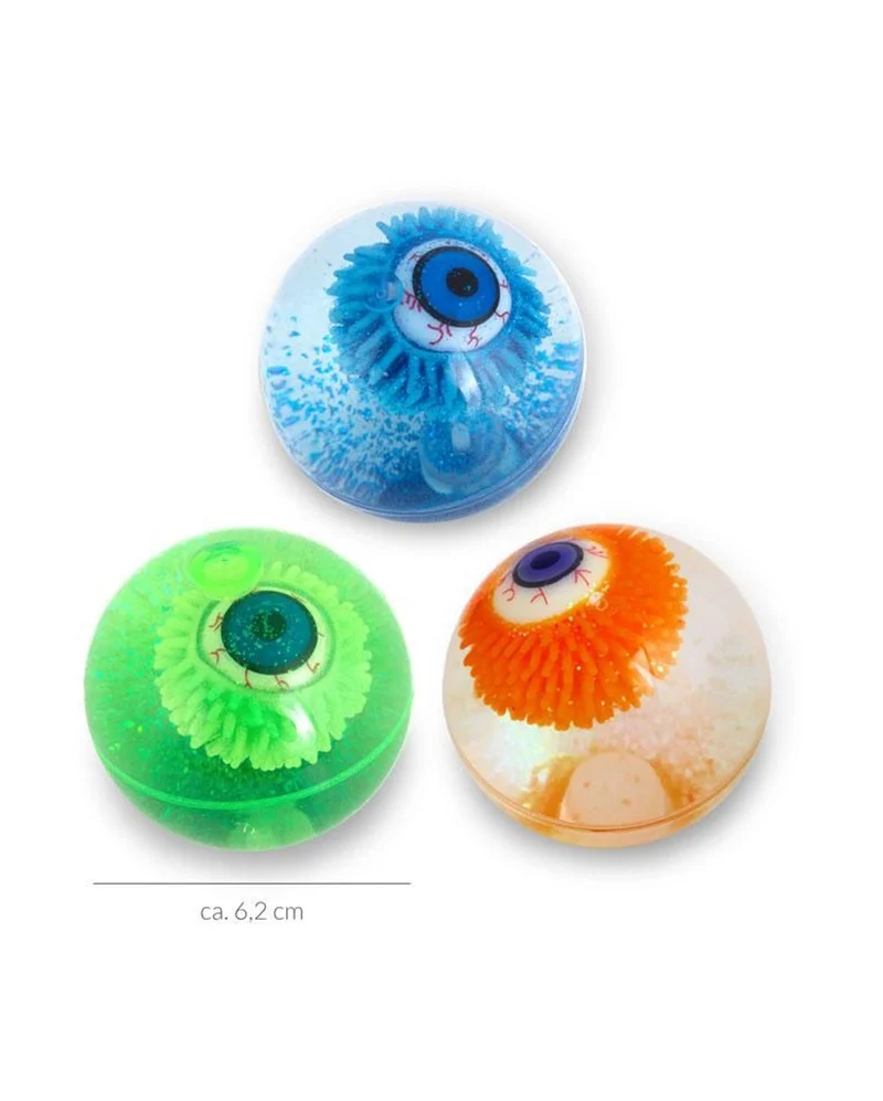 Monster Ball Flummi mit Lichteffekt