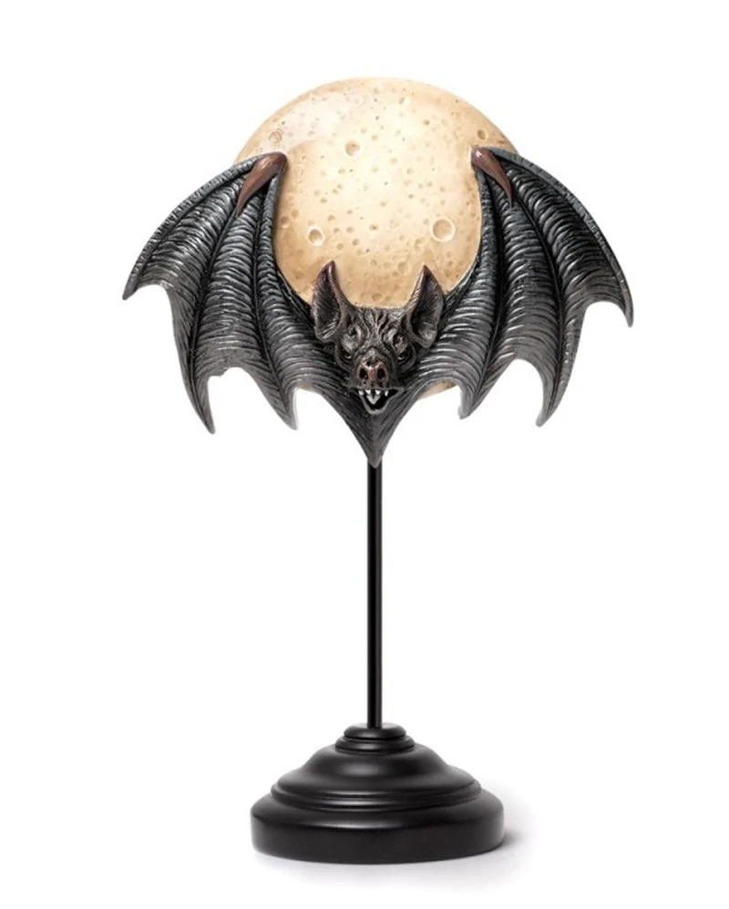 Vollmond Fledermaus Statue 25cm