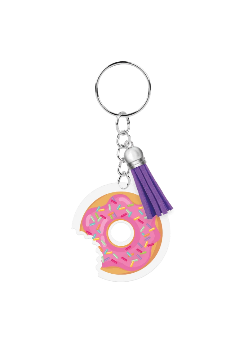 Acryl-Schlüsselanhänger „Donut“