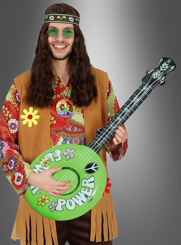Aufblasbares Banjo für Hippies