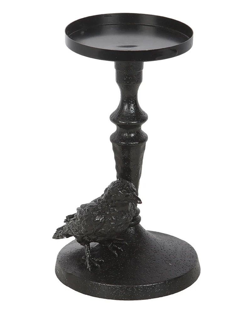 Mystic Raven Kerzenständer 16,5cm