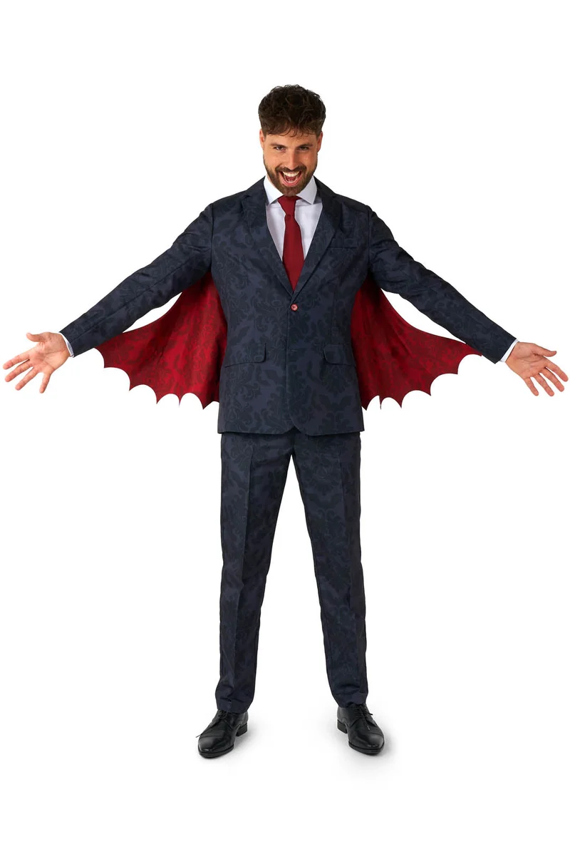 Suitmeister | Victorian Vampire Black | Herenkostuum