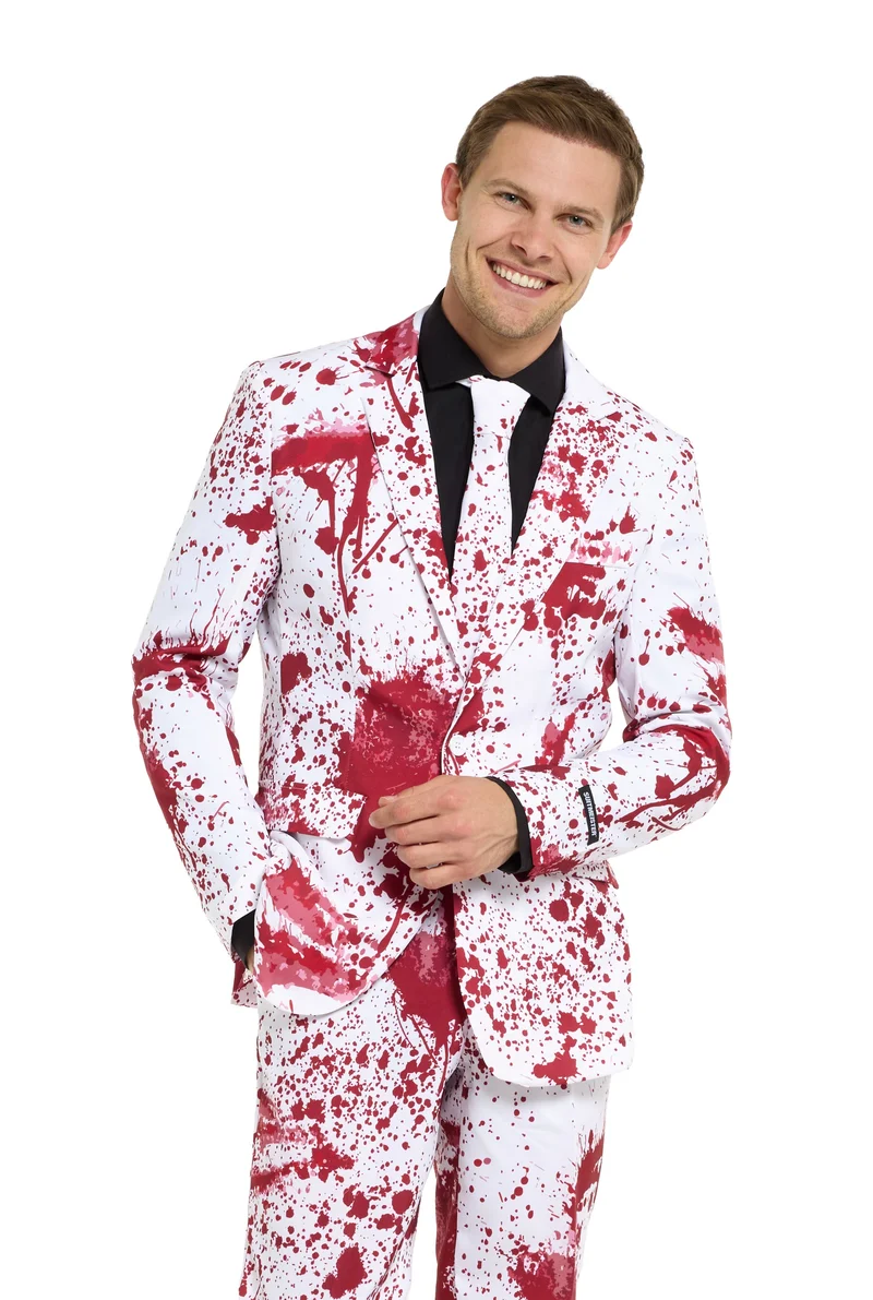 Suitmeister | Bloody Suit White | Herenkostuum