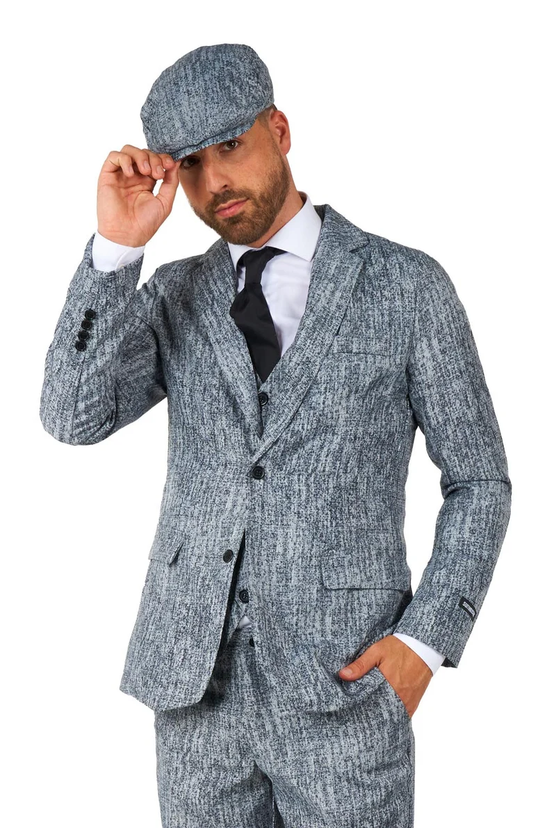 Herenkostuum Suitmeister | 20's Gangster Grey