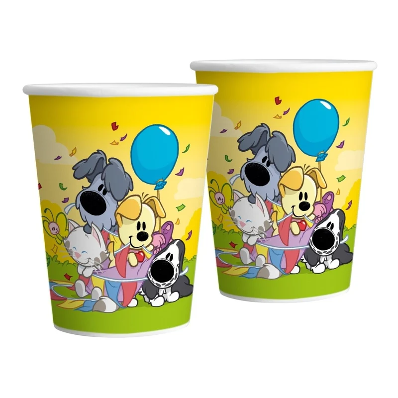 Woezel und Pip Becher 250 ml, 8 Stück