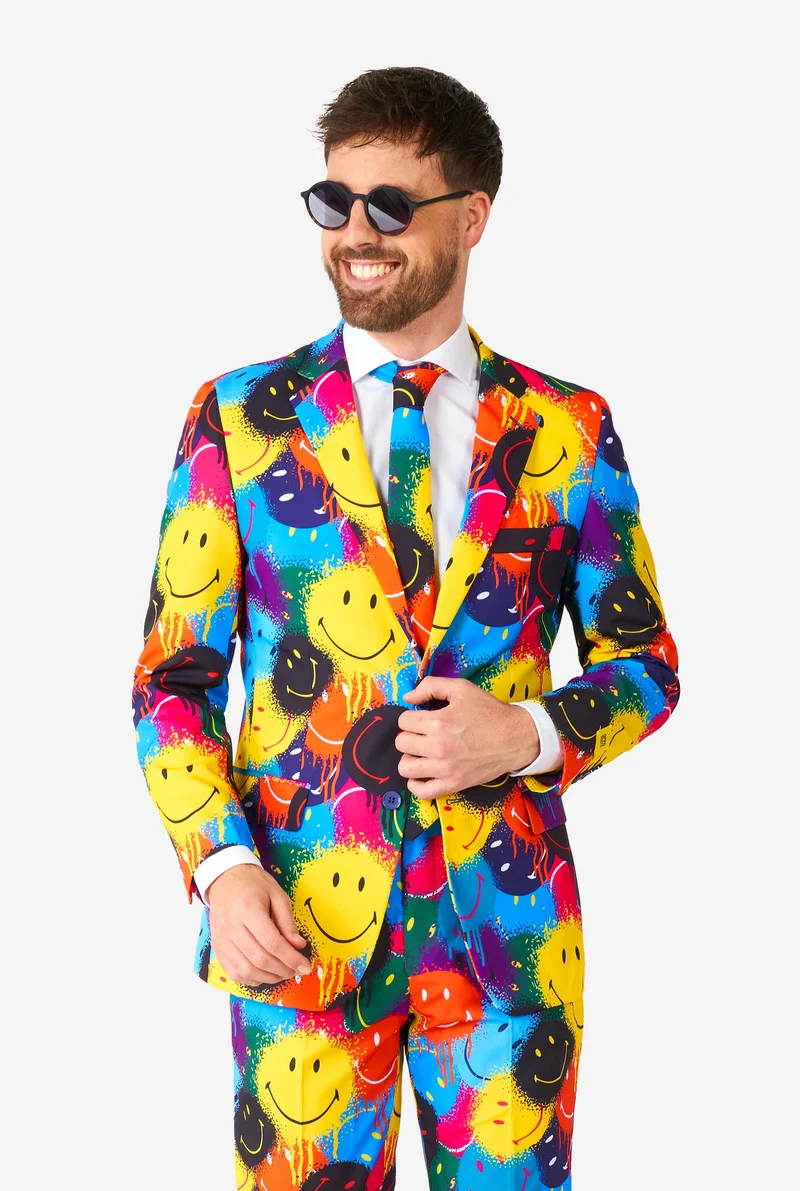Opposuits | Smiley™ Drip | Herenkostuum | Herenpak