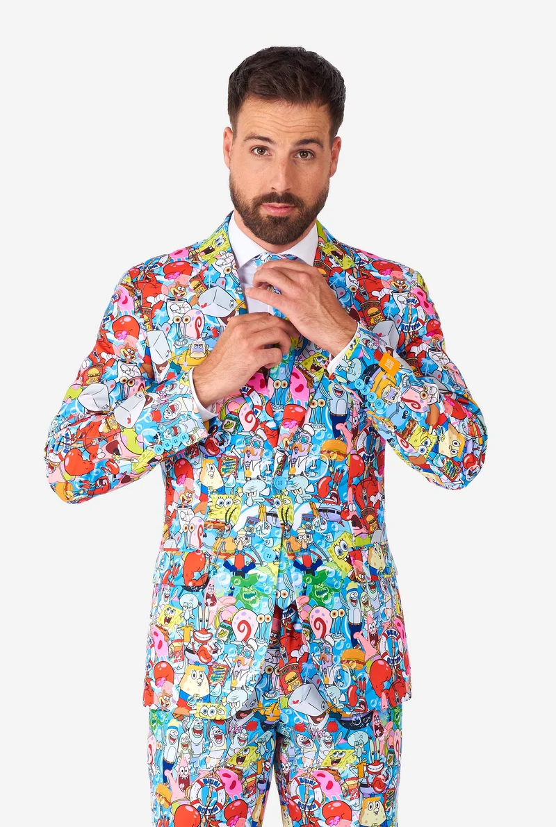 Opposuits | SpongeBob| Herenkostuum | Herenpak