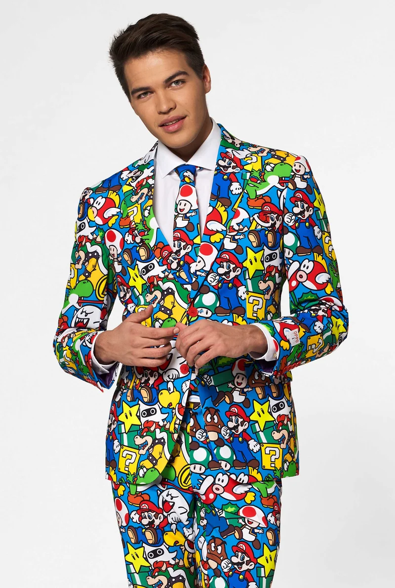 Opposuits | Super Mario | Herenkostuum | Herenpak