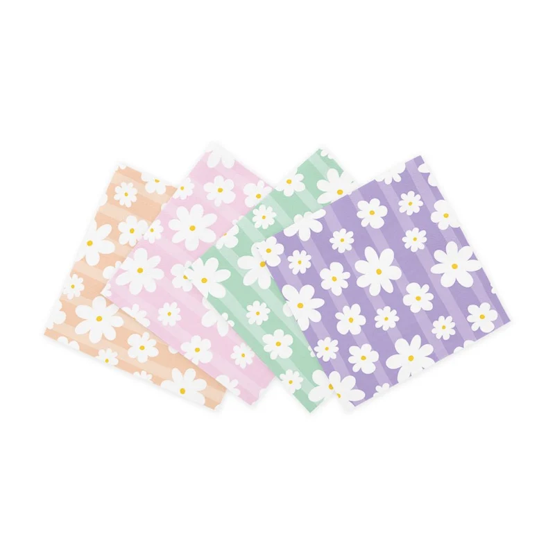 Bunte Servietten Gänseblümchen 3Layer 33cm 20Stück