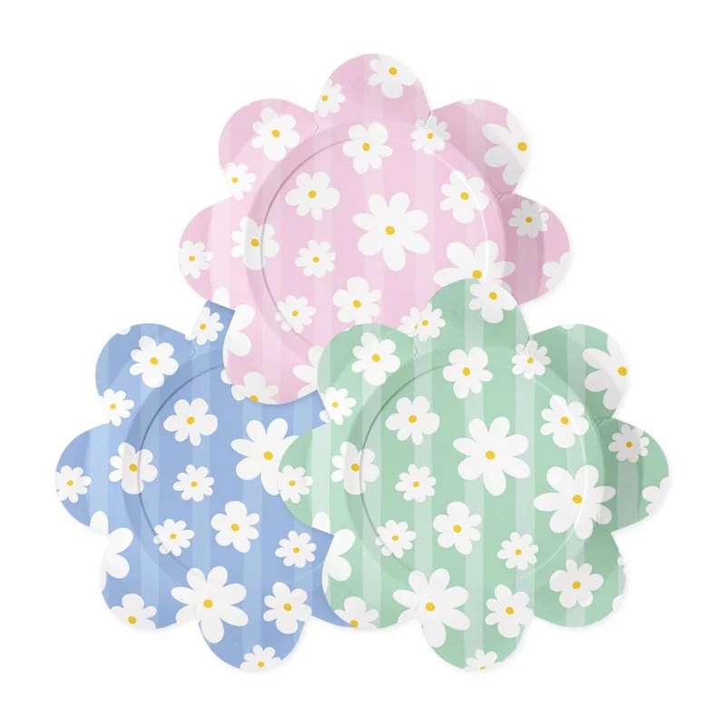 Blumenteller Gänseblümchen 23cm 8Stück