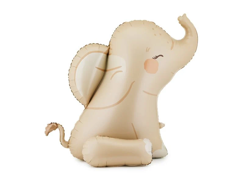 Elefant Folienballon 90cm Leer