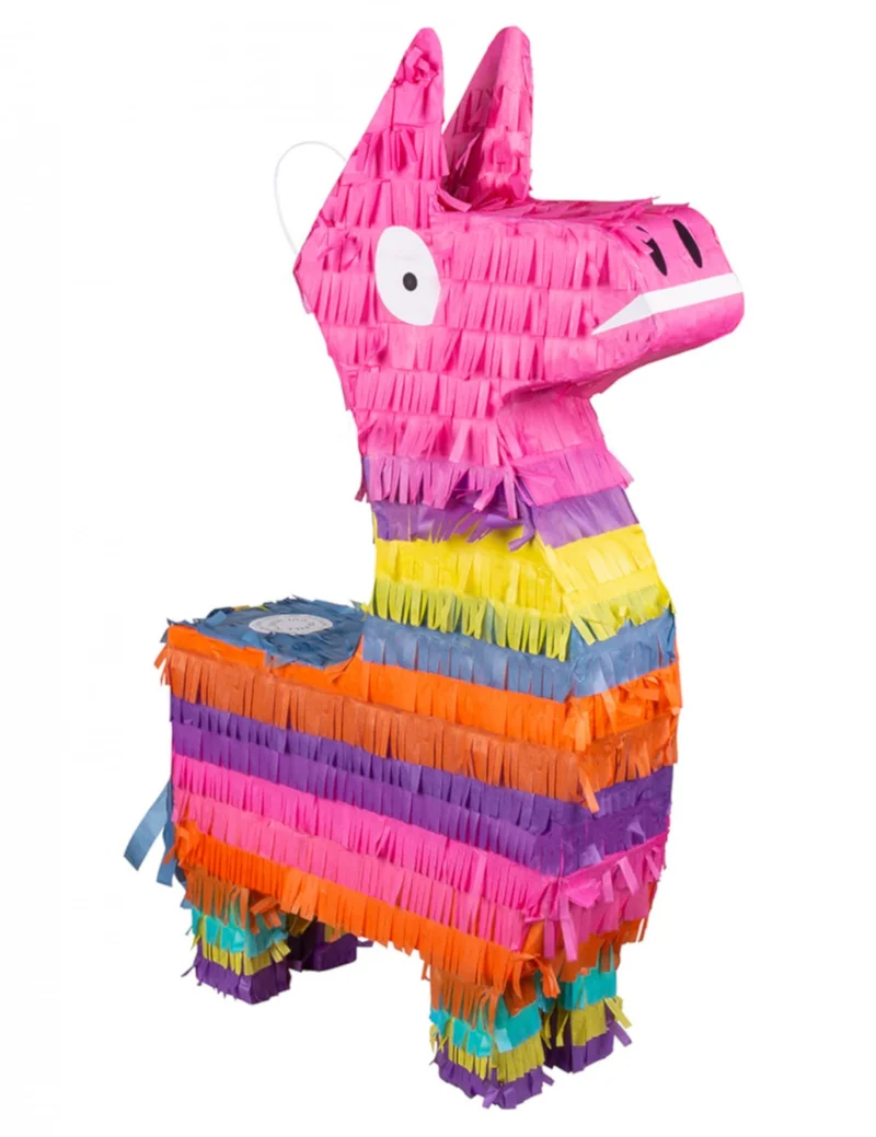 Süße Lama-Piñata für Geburtstage Party-Spielzeug bunt 58 x 35 cm