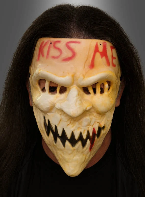 Halloween Horror Maske "Kiss Me" Herren