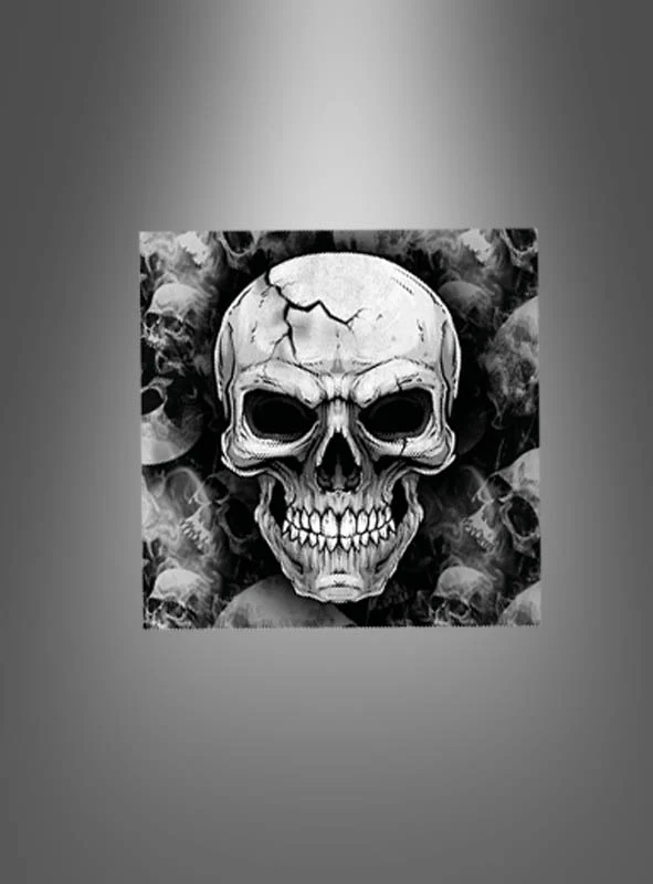 12 St. Servietten 33x33cm Halloween Totenkopf