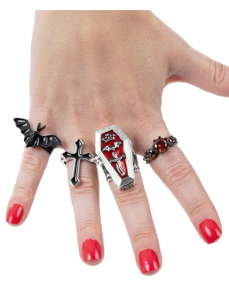 Vampir Ringe 4 St.
