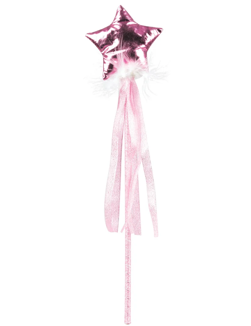 Märchenhafter Feen-Zauberstab für Mädchen Faschings-Accessoire rosa