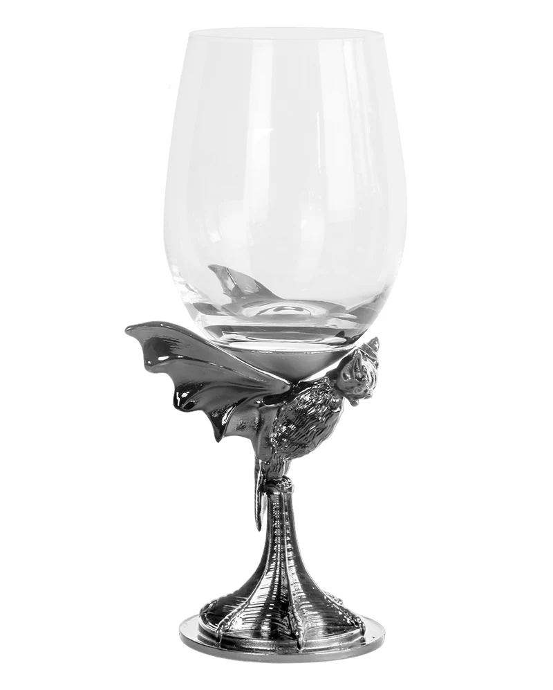 Gothic Heritage Weinglas mit Fledermaus 500ml