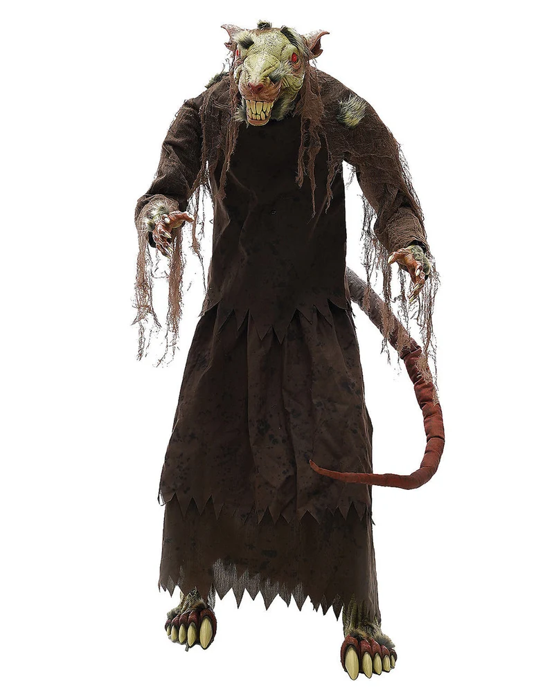Mutierte Kanalratte Halloween Animatronic 152cm