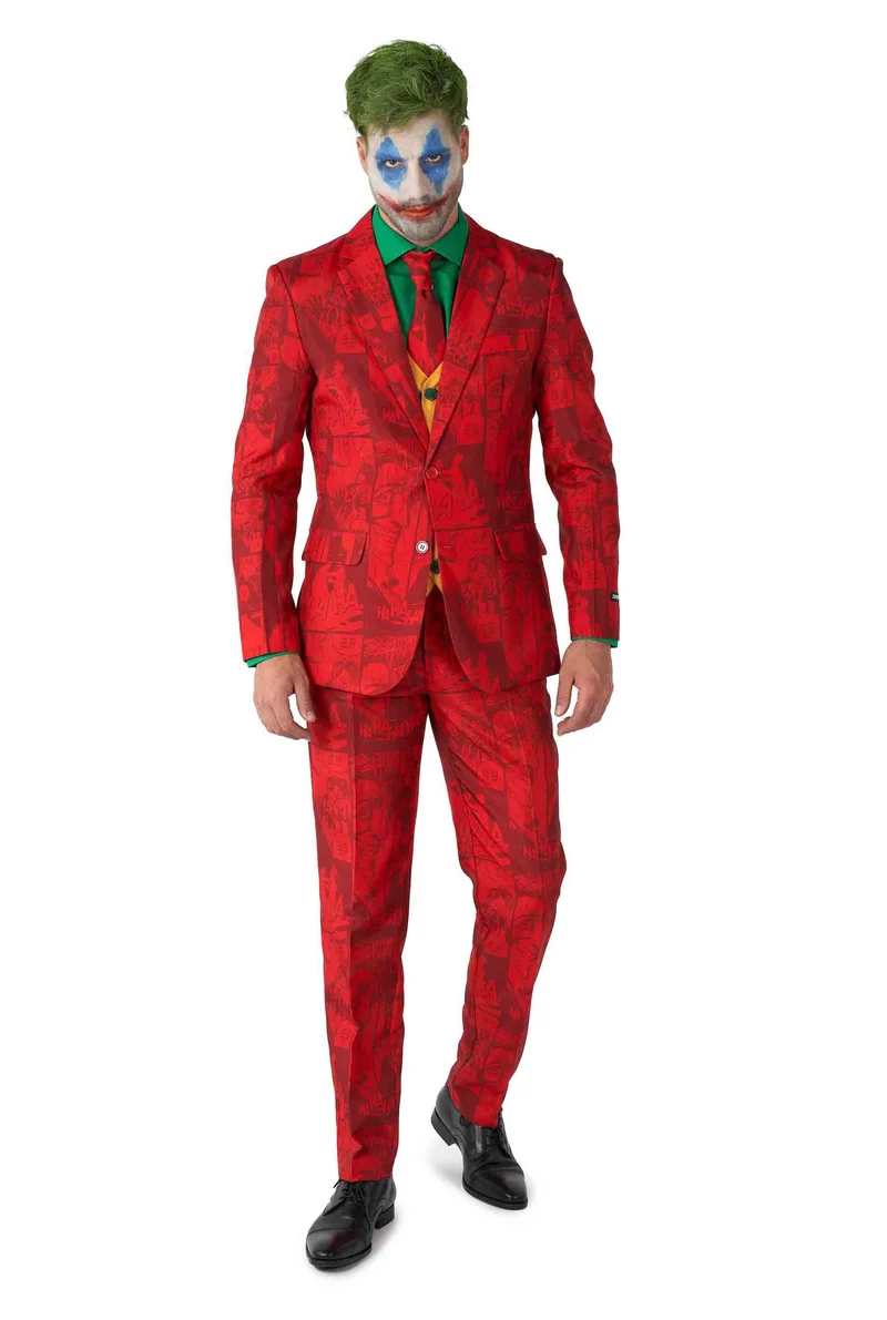 Suitmeister |Scarlet Joker | Herenpak | The Joker Kostuum