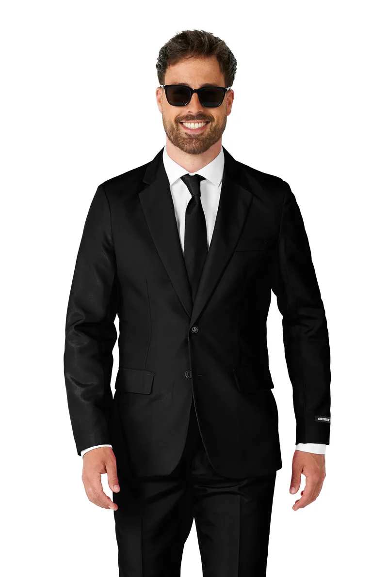 Suitmeister | Solid Black | Herenpak
