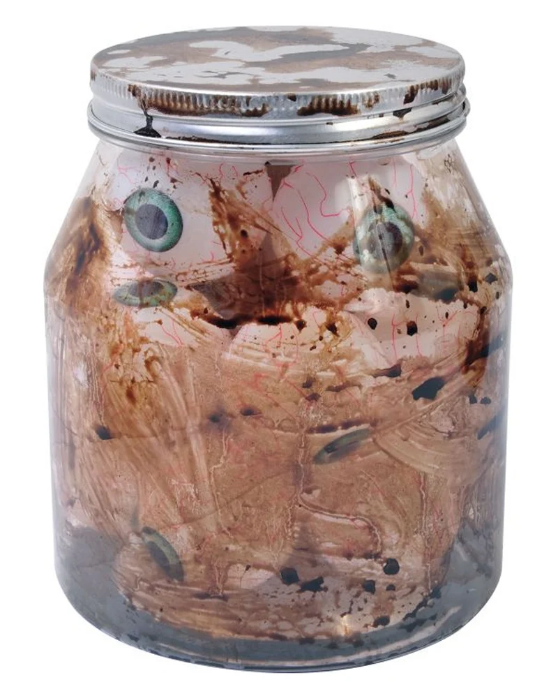 Horror Einmachglas mit Augen