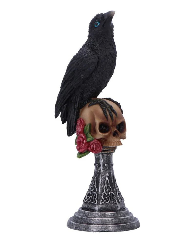 „Perched Prophecy“ Mini-Rabenfigur 17cm