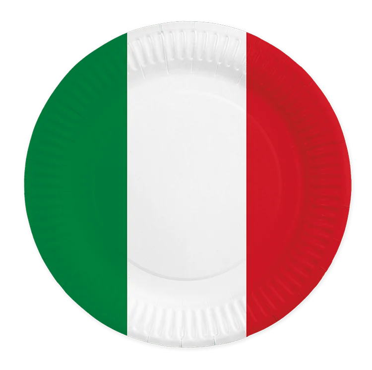 Italien Teller 23cm 8Stück