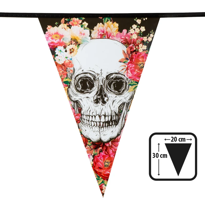Vlaggenlijn Day of the Dead – 6 m
