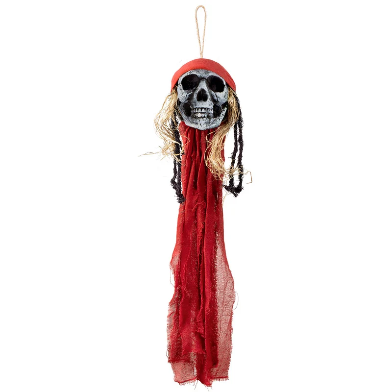 Piratenschedel – Griezellige Halloween Decoratie (90 cm)