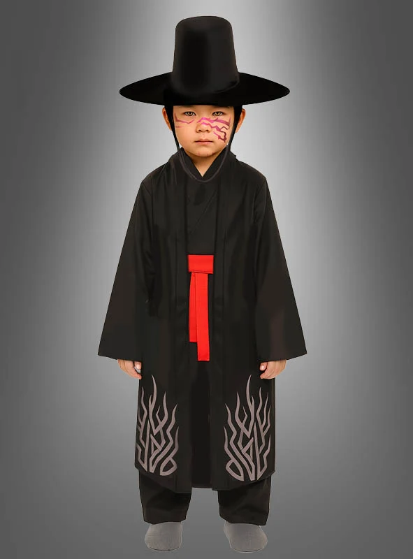 K-Pop Black Demon Kostüm für Jungs