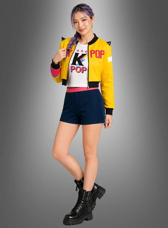 K-Pop Romy Outfit für Damen mit Jacke