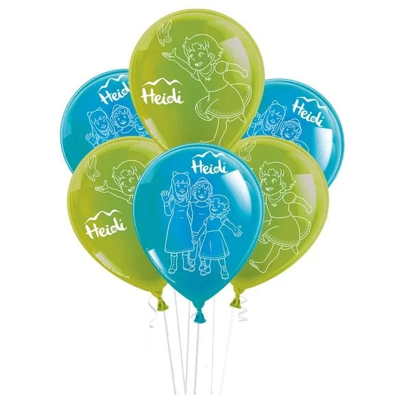 Heidi-Ballons 25 cm, 10 Stück