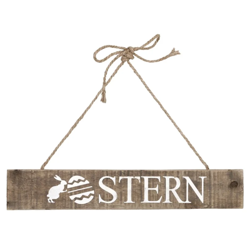 Schild Ostern Holz