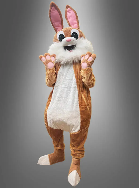 Hasen Maskottchen Komplettkostüm waschbar