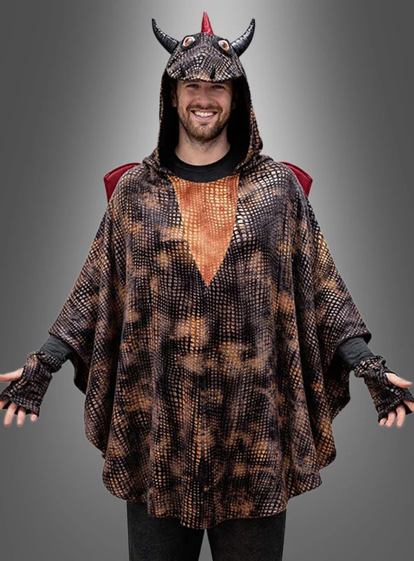 Drachen Poncho Erwachsene