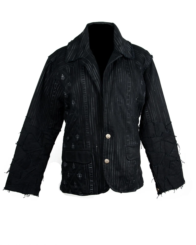 Schwarzer Kalif Long Blazer