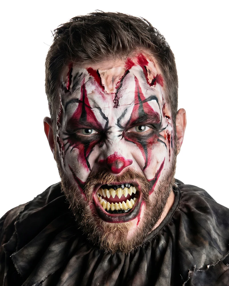 Schwarze Monster Zähne FX Veneers