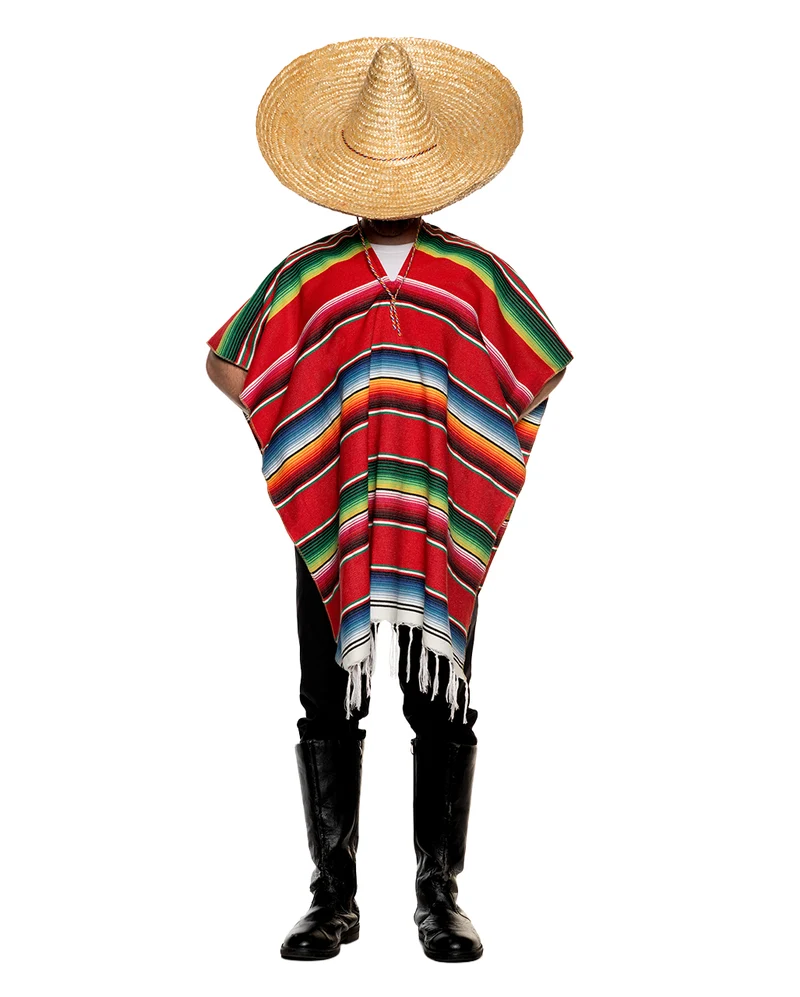 Unisex Mexikaner Poncho