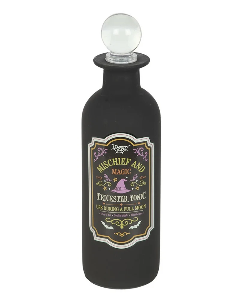 Zaubertrankflasche „Mischief and Magic“ 19cm