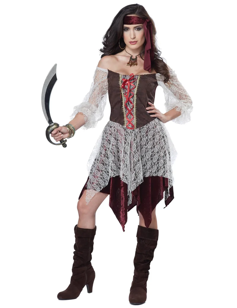 Sexy Bukanier Piraten Kostüm für Damen