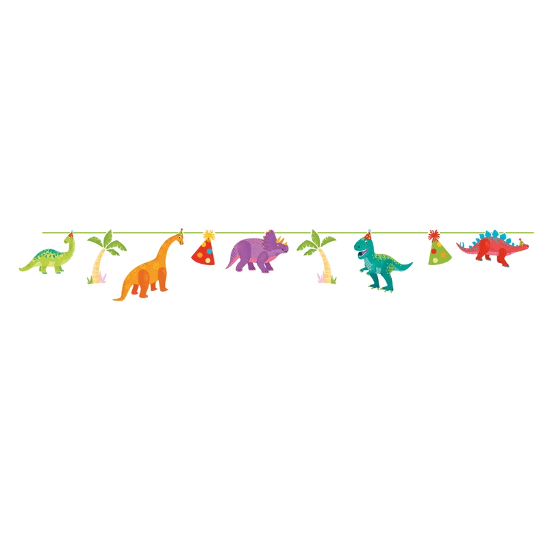 Dino-Girlande 2,3 m