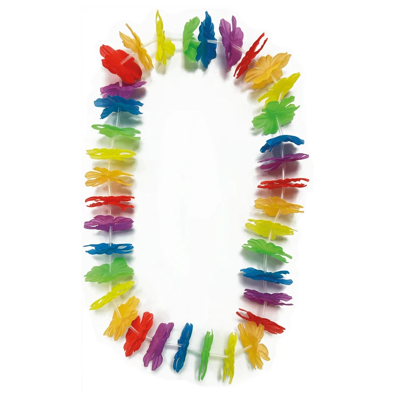 Bunter Hawaii Kranz Regenbogen