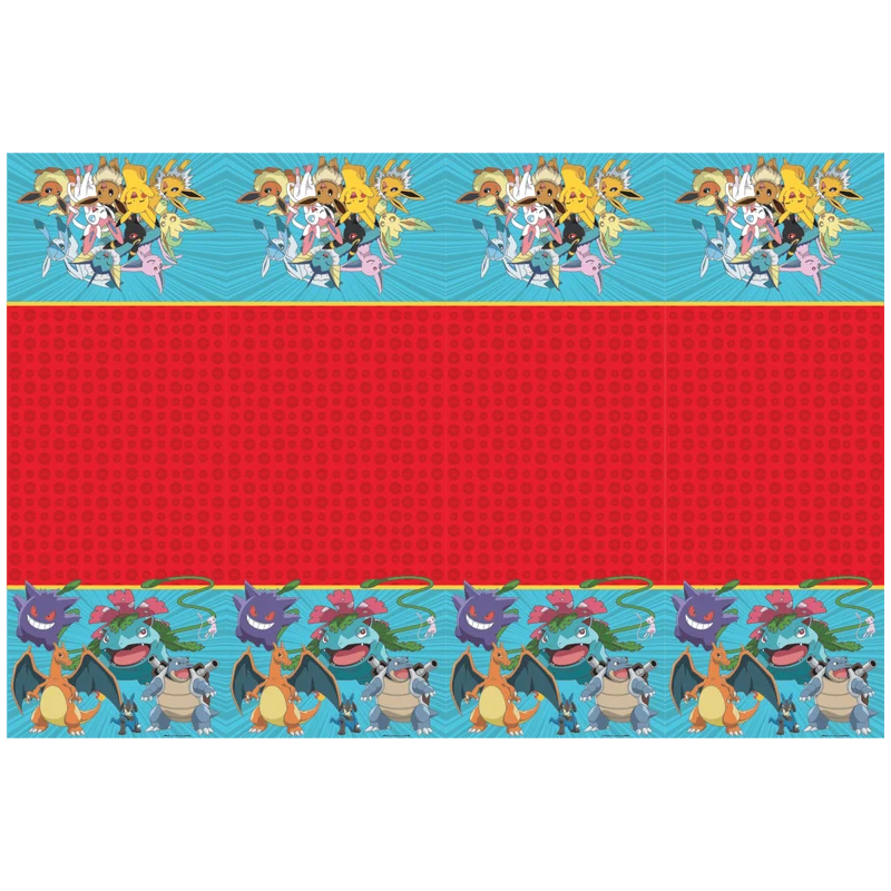Pokemon Tischtuch Plastik 1,8m
