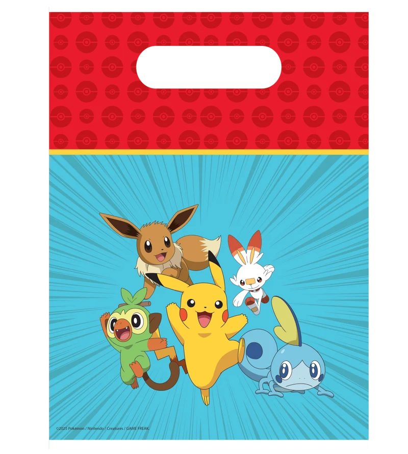 Pokemon Sharing Bags 6pcs