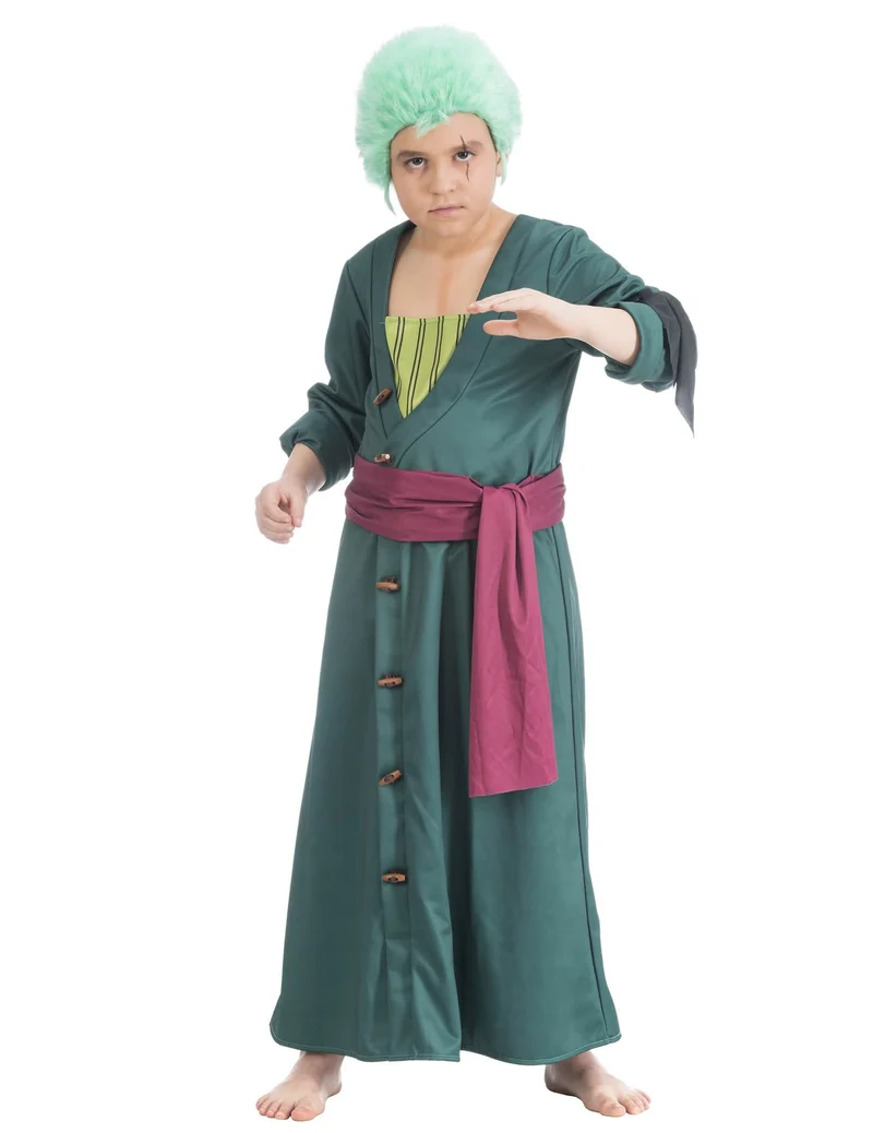 One Piece™ Zoro-Kostüm für Kinder
