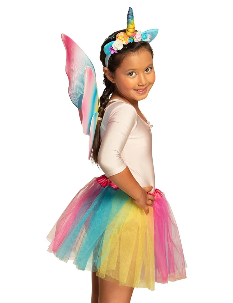 Buntes Einhorn-Accessoire-Set für Mädchen
